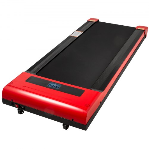 

VEVOR Tapis Roulant da Scrivania a Correre Camminare 220V 500W, Tapis Roulant sotto Piano con Telecomando Senza Corrimano, Macchina da Passeggio Cintura da Piedi 1120x360x1,4 mm in Rosso Nero