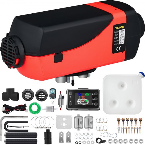 12v 3kw Diesel Air Heater Monitor Digitale 2 Marmitta Riscaldamento Parcheggio