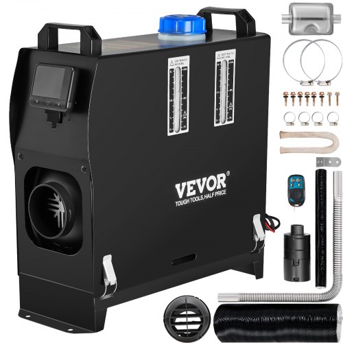 

VEVOR Riscaldatore ad Aria Diesel da 8 kW Riscaldatore da Parcheggio Diesel per Camion 12 V con Interruttore LCD Riscaldamento Rapido per Camper, Camion, Barca, Autobus, Roulotte