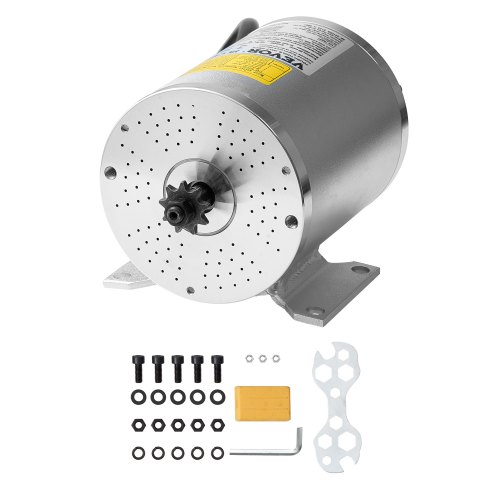

VEVOR Kit Motore Elettrico Senza Spazzole 134 x 107 x 112 mm 3000 W Motore Elettrico 72 V a 4900 Giri/min Motore CC Senza Spazzole, Funziona in Modo Efficiente, per Go Kart, Bici Elettrica, Scooter