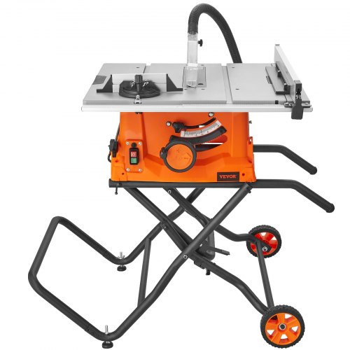 

VEVOR Troncatrice Circolare da Banco con Supporto 1800W / 8A per Lavorazione in Officina Garage, Troncatrice da Banco 4800 giri/min Angolo Taglio Regolabile -60˚-+60˚ Capacità di strappo 62,5cm