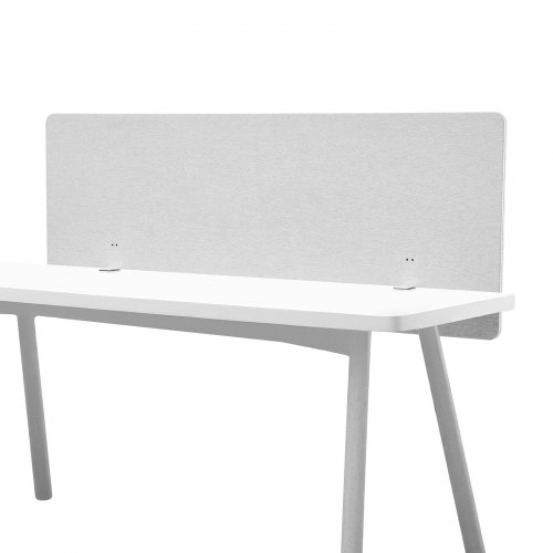 

VEVOR Pannello Divisorio per Scrivania, da Ufficio con Morsetto 1524 x 610 mm, Pannello Divisorio per Cubicoli in PET, per Postazione di Lavoro con 2 Morsetti a C per Ufficio, Biblioteca