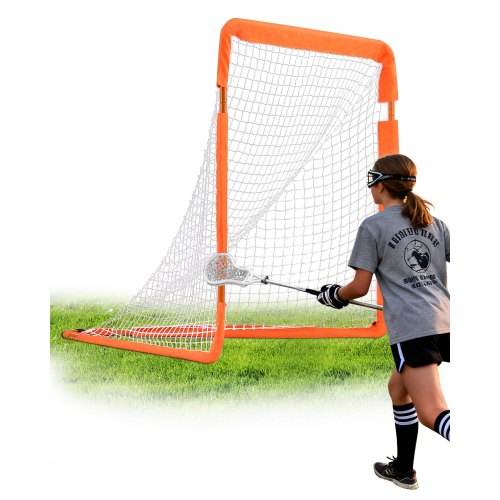 

VEVOR Porta da Lacrosse, Rete da Lacrosse per Bambini Piccola 4' x 4', Porta da Lacrosse Portatile Pieghevole con Borsa per Il Trasporto, Attrezzatura da Allenamento in Cortile con Struttura in Ferro