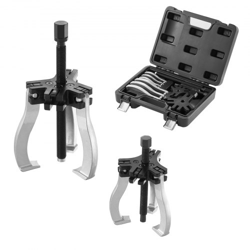 

VEVOR Estrattore per Cuscinetti a Ganasce 2/3 2T/5T, Estrattore per Cuscinetti di Trazione Estrattore per Mozzo Ruota in Acciaio Apertura 76,2 mm 177,8 mm per Rimozione di Manutenzione di Ingranaggi