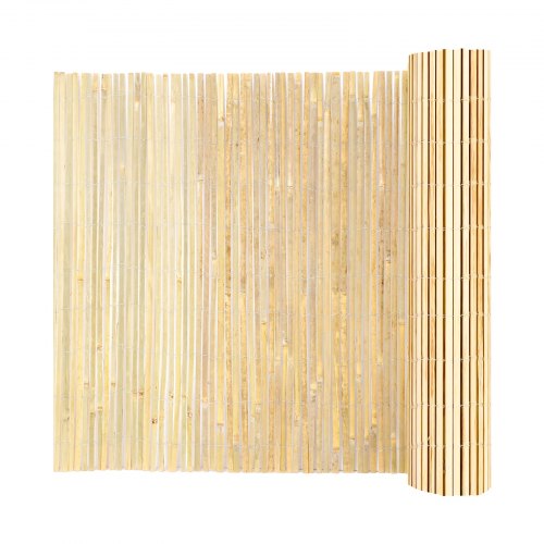 

VEVOR Recinzione per privacy in bambù, Recinzione per privacy in doghe di bambù, altezza 1,83 m lunghezza 3,9 m, Pannello decorativo per privacy in bambù per giardino, cortile, balcone, lato piscina