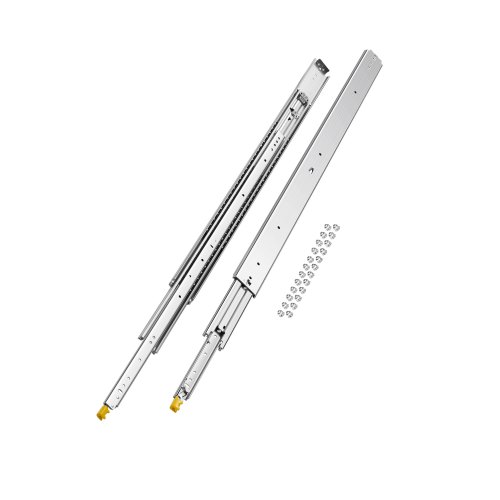 

VEVOR Coppia Guide per Cassetti con Chiusura e Cuscinetti 1248 x 76 x 19,5 mm