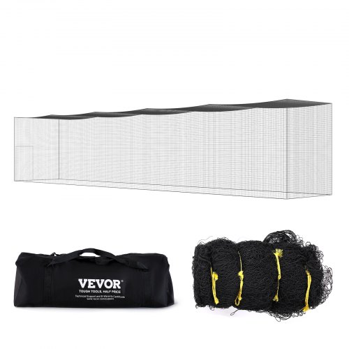 

VEVOR Rete da battuta da baseball, Rete da allenamento per battuta da baseball per softball, Rete da tiro portatile per pratica Rete in PE chiusa per carichi pesanti, 70FT (SOLO RETE)