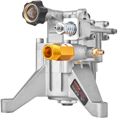 

VEVOR Pompa per Idropulitrice, Albero Verticale 7/8" 2600 PSI 2,5 GPM, Kit di Pompe di Ricambio per Idropulitrice, Compatibile con Honda, Simpson, RYOBI, Briggs & Stratton, Subaru, Craftsman