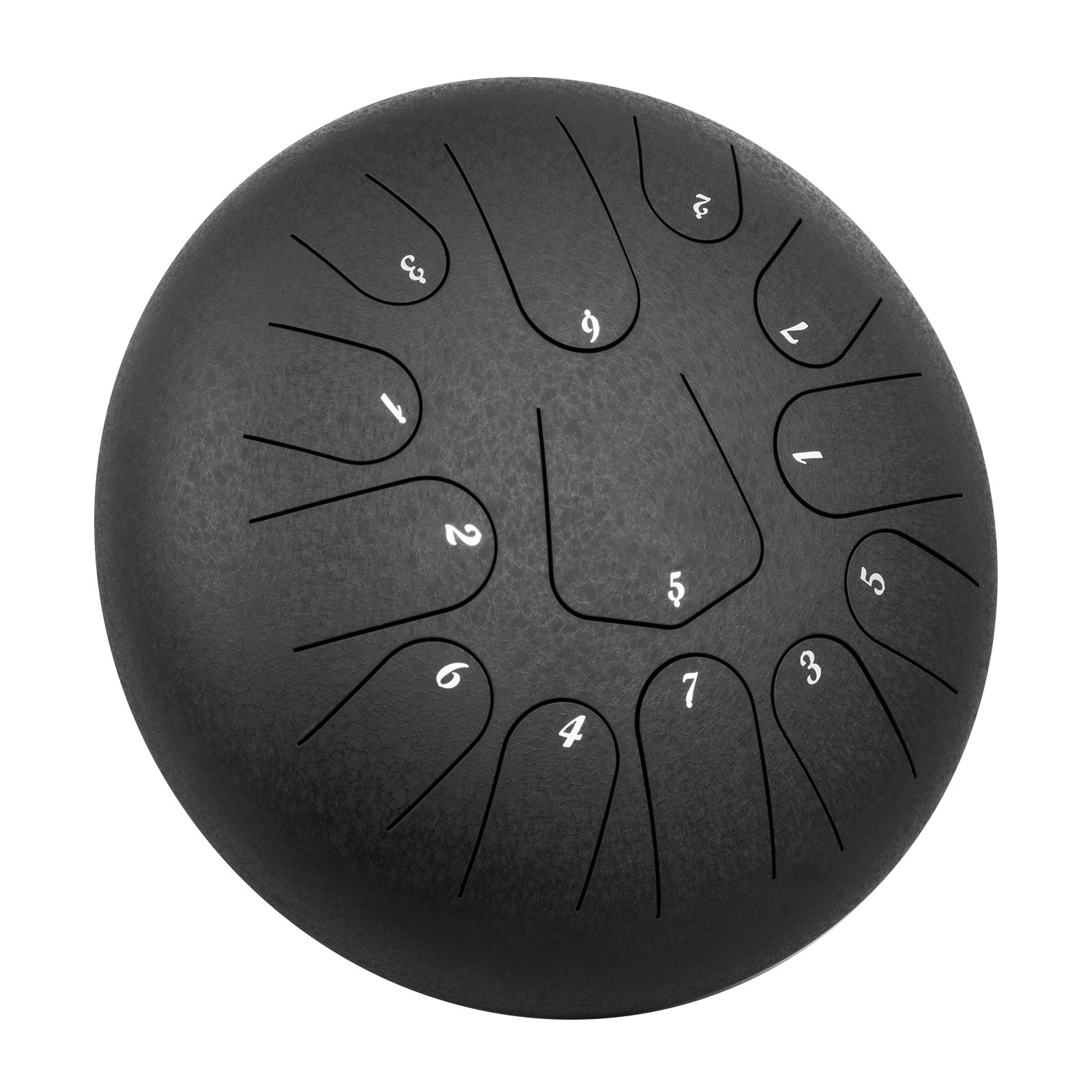 Handpan In Acciaio VEVOR 15 Note - Tamburo Della Pioggia In Do Maggiore Per Principianti E Musicisti - Foto 9