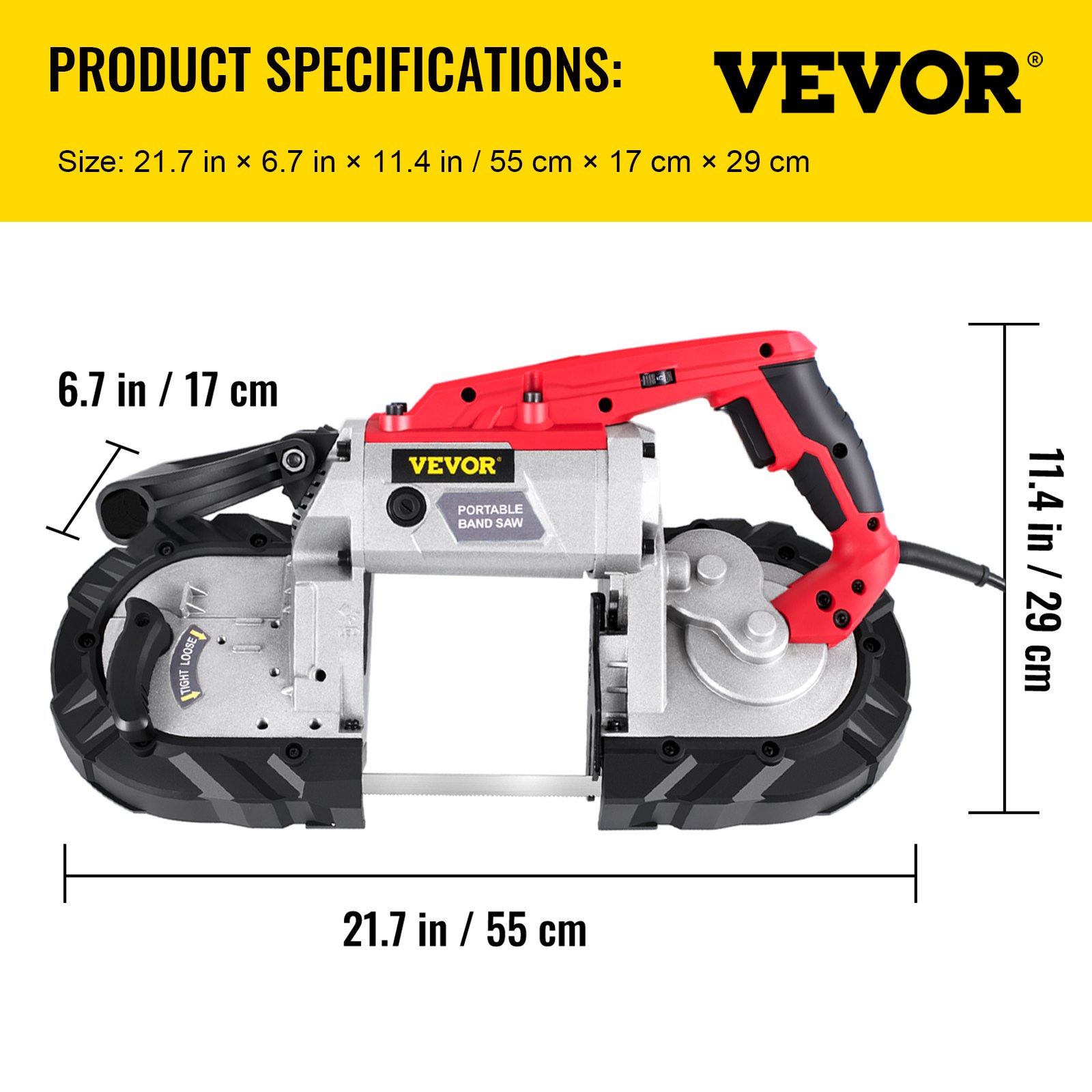 2 Anelli In Gomma Per Sega A Nastro Scheppach 8 Pollici - Compatibile HBS20, 205mm, Nero - Foto 4