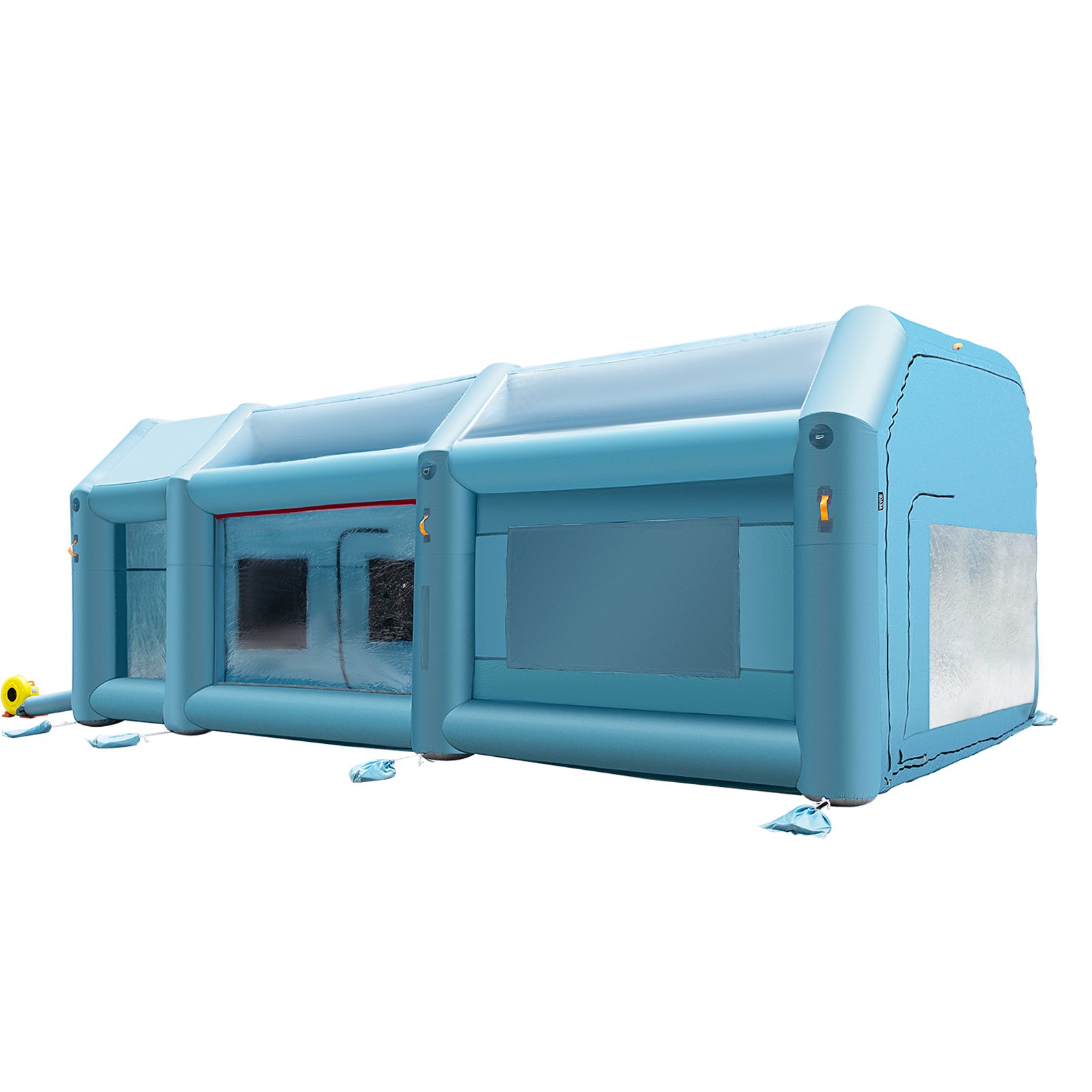 Cabina Di Verniciatura Gonfiabile In PVC - Portatile, Per Auto E Lavori Fai Da Te, Setup In 5 Minuti - Foto 12