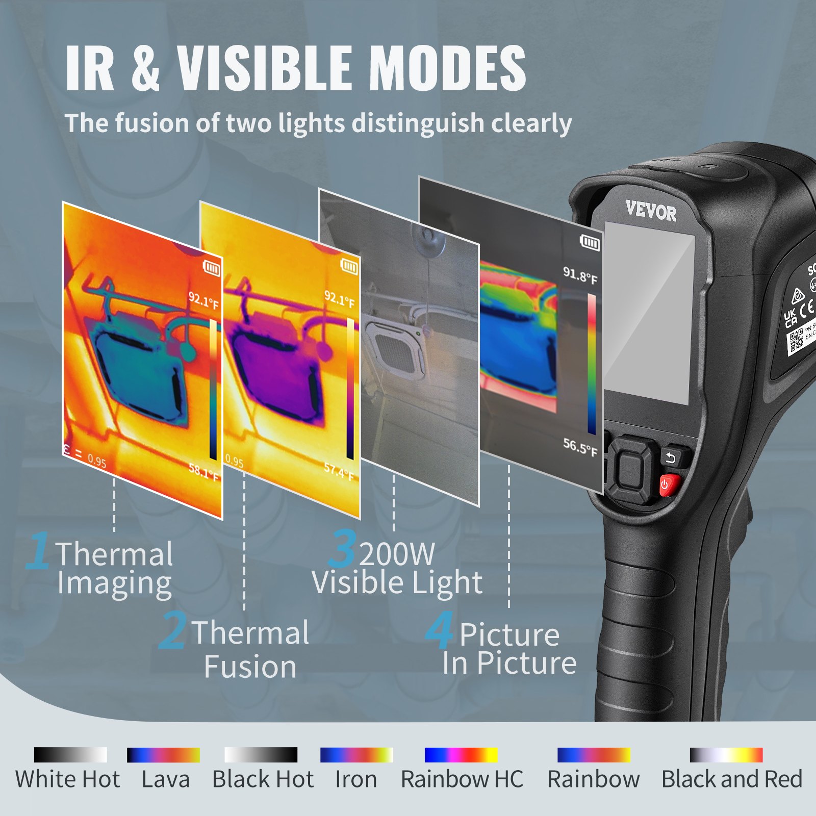 Termocamera Portatile - VISION - LASERLINER - Da Interno / A Infrarossi - Foto 7