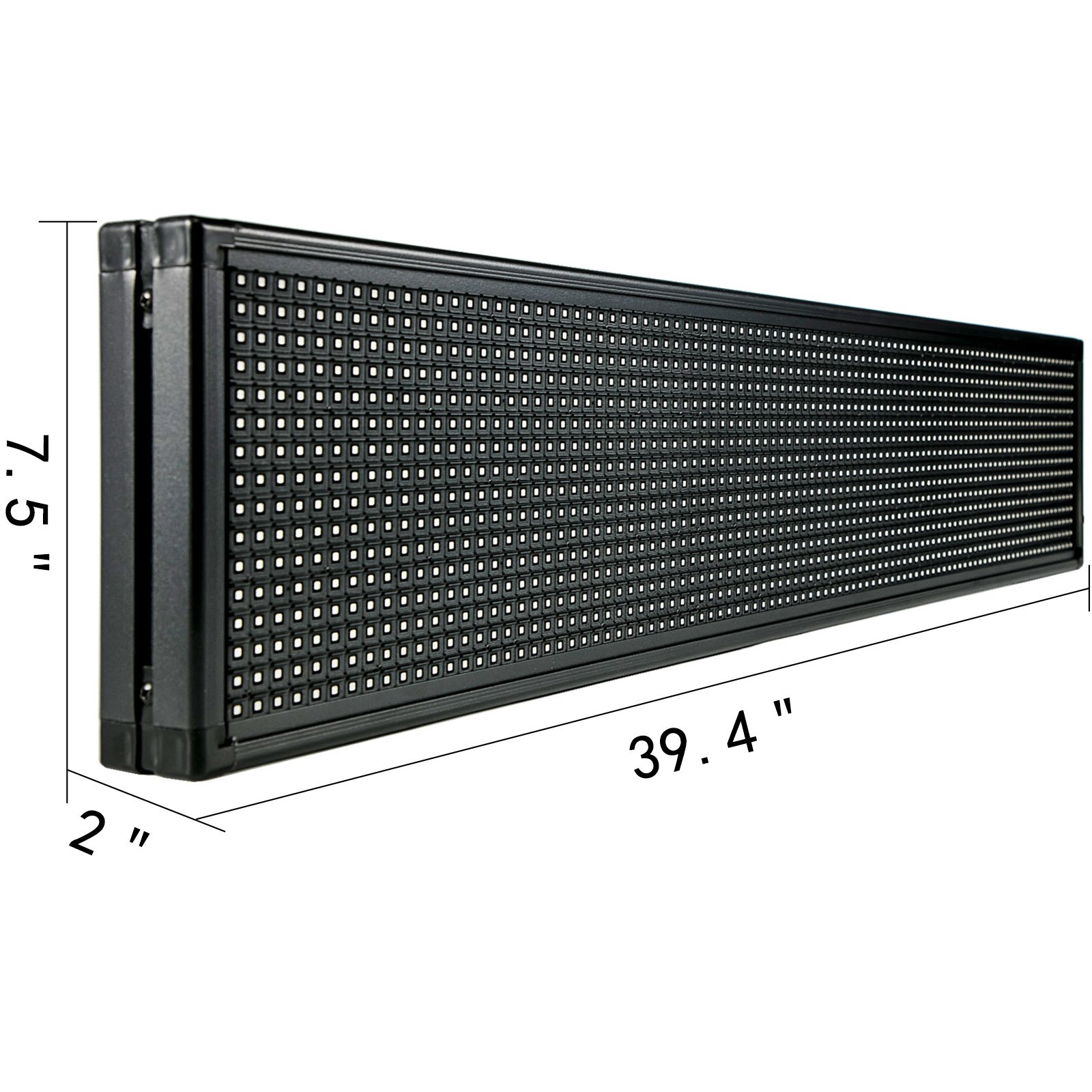 Insegna luminosa a LED programmabile, Cartellone pubblicitario a scorrimento a colori P10 Insegna luminosa a LED programmabile, Cartellone pubblicitario a scorrimento a colori P10