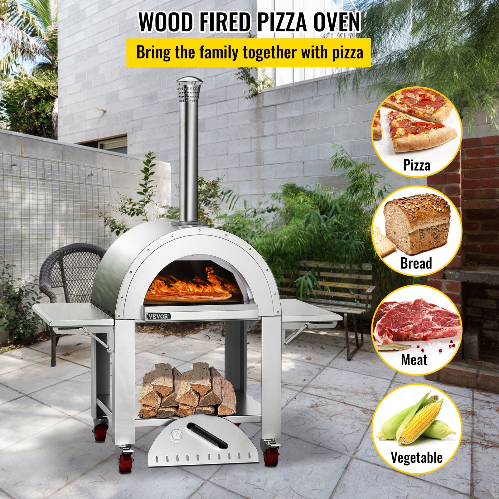 Friggitrice Ad Aria Smart Virginia 12L - WiFi, App, 1700W, Per Famiglia, Nero - Foto 11