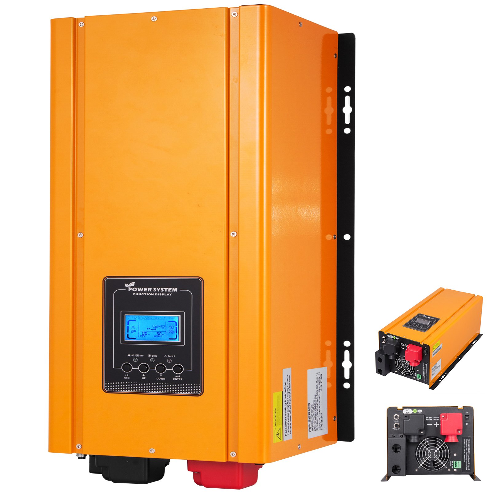 VEVOR Invertitore Onda Sinusoidale Pura 3000W | 24V A 230V | Con Telecomando Per Camper E Solar - Foto 3