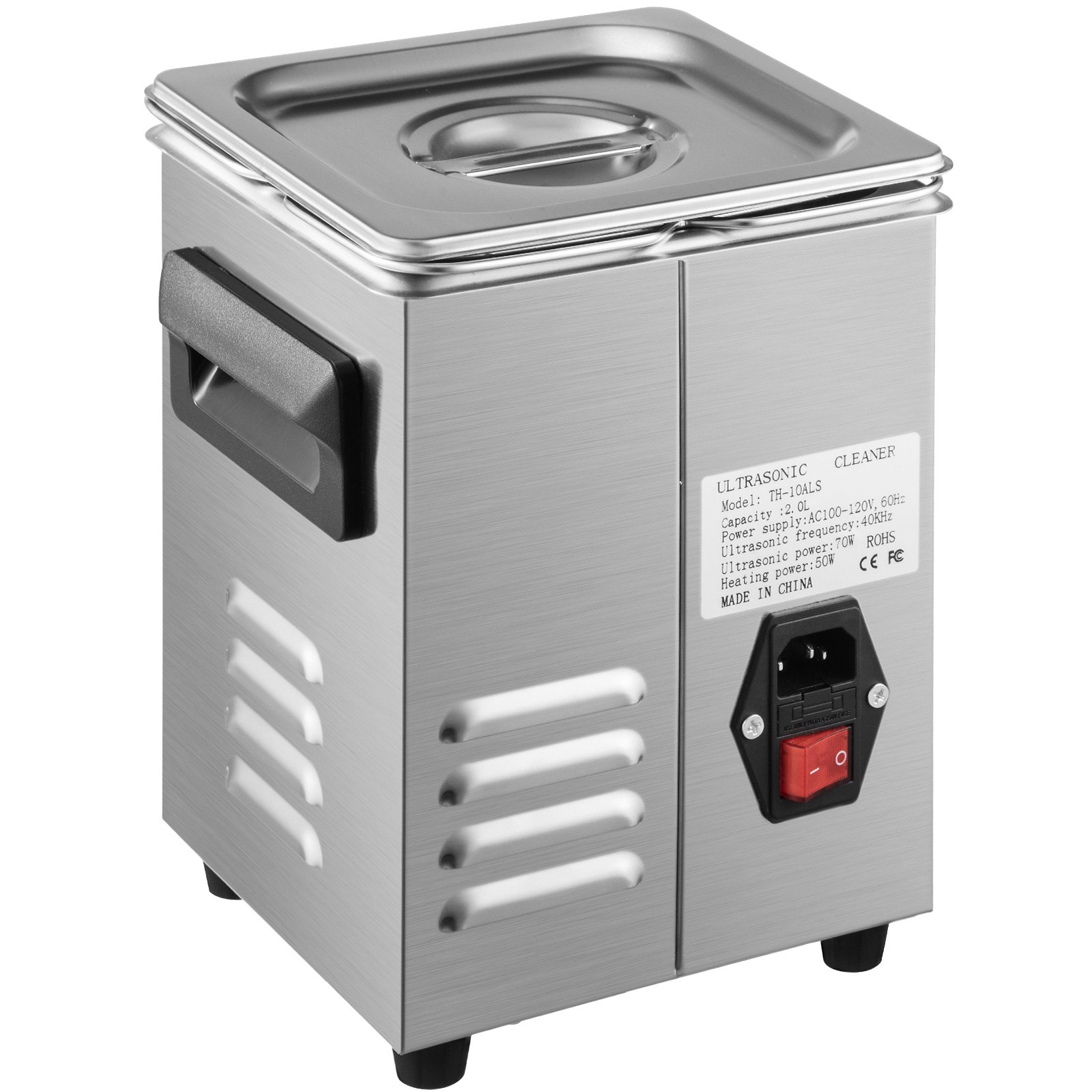 Pulitore A Ultrasuoni 650ml - Per Occhiali, Gioielli, Protesi, 48000Hz, 40W - Foto 5