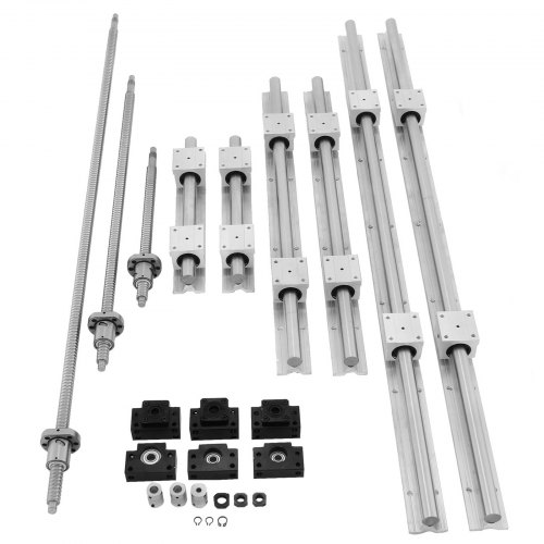Collari Per Albero SBR20 - Set Da 4 Pezzi Per Guide Lineari Con Foro 20mm - Supporti In Alluminio Per Macchine CNC Fai Da Te - Foto 5