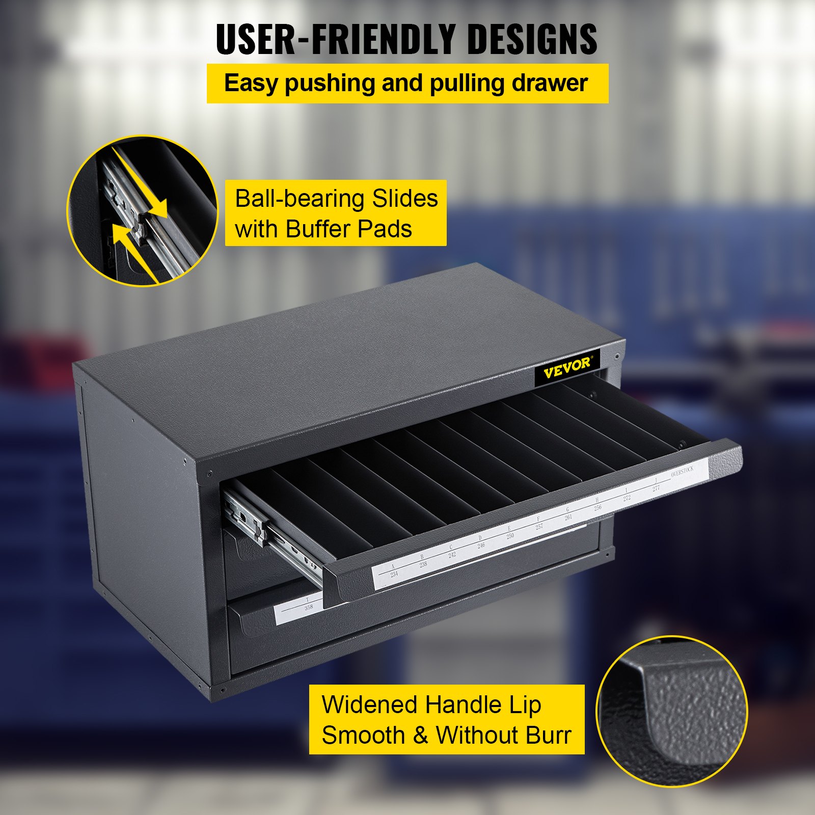 Set 2 Supporti Per Punte Da Trapano - Organizer Universale Con Gancio Autobloccante, 20 Fori Cad.