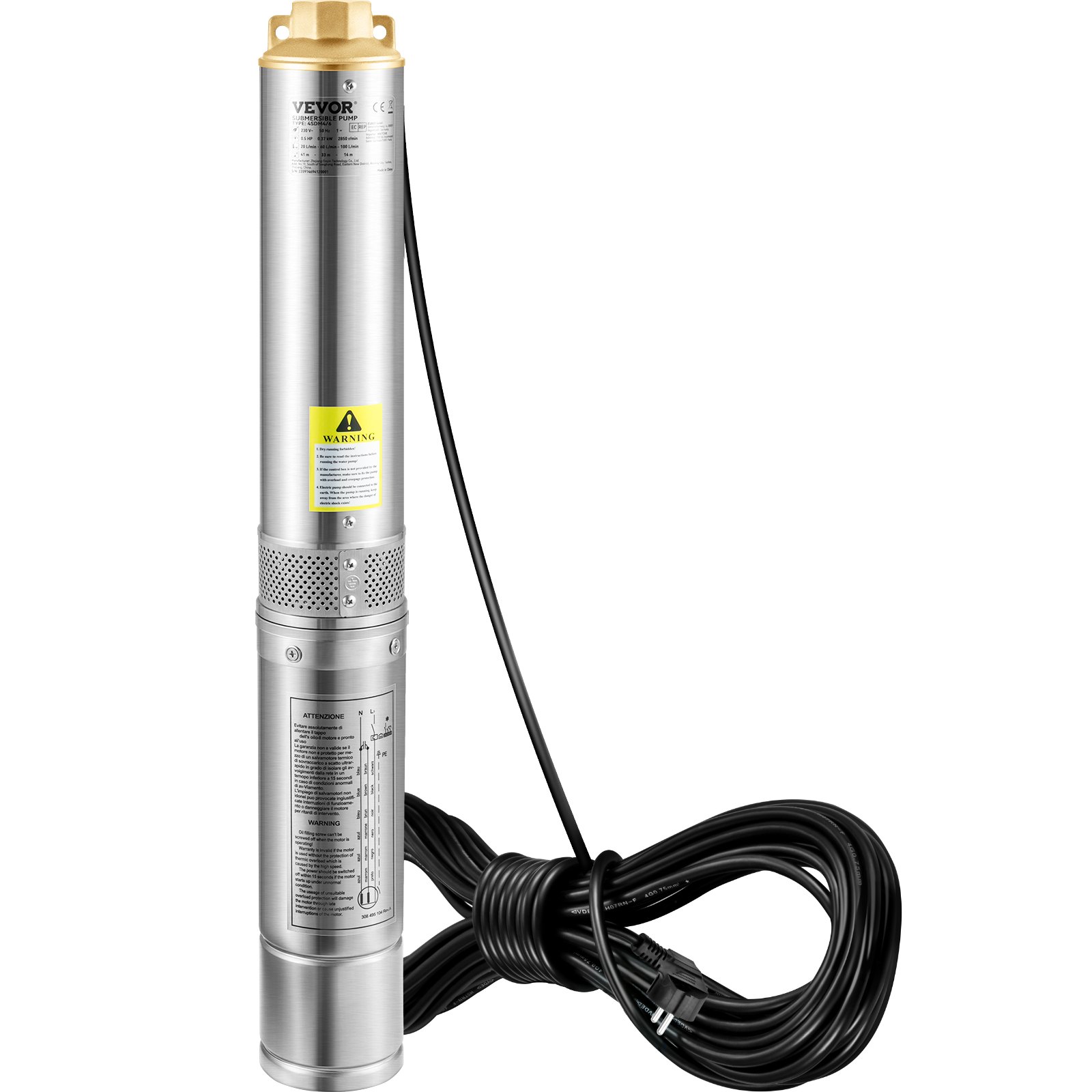 DC 12V Pompa Ad Acqua Solare Filo Di Rame Motore Ad Alta