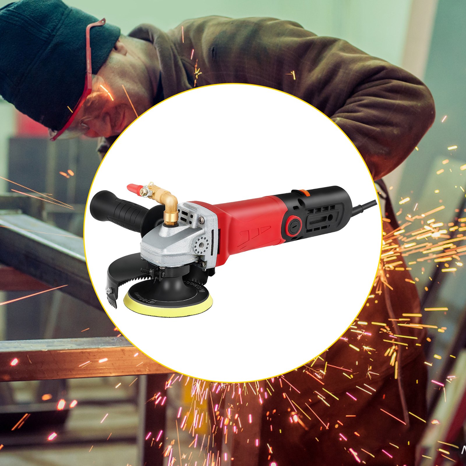 Hoover PU F3860 011 Polisher Lucidatrice/ Aspirapolvere con sacco 3,5 l