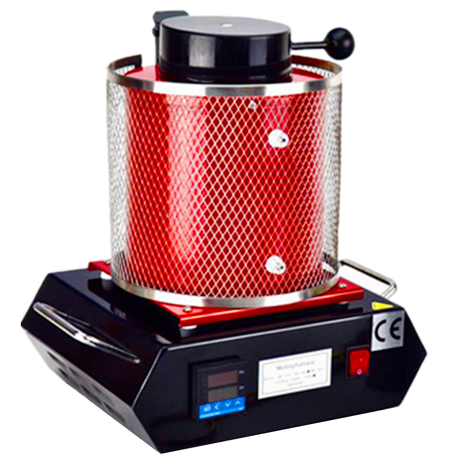 Forno Fusione Elettrico 2 Kg Crogiolo Fusione Metalli Grafite Flask Crucible | IT