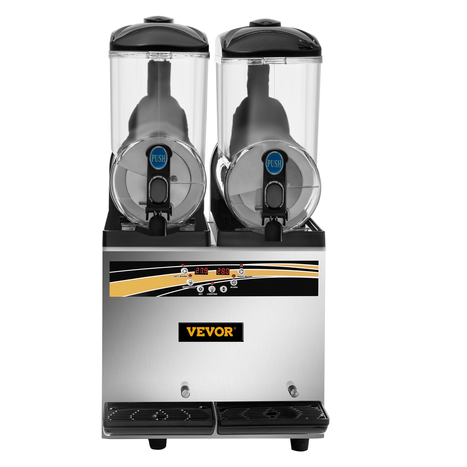 Macchina Per Frappè VEVOR Doppia Testa – 120W, Regolazione 0-180s, Con Tazze Da 1L - 2
