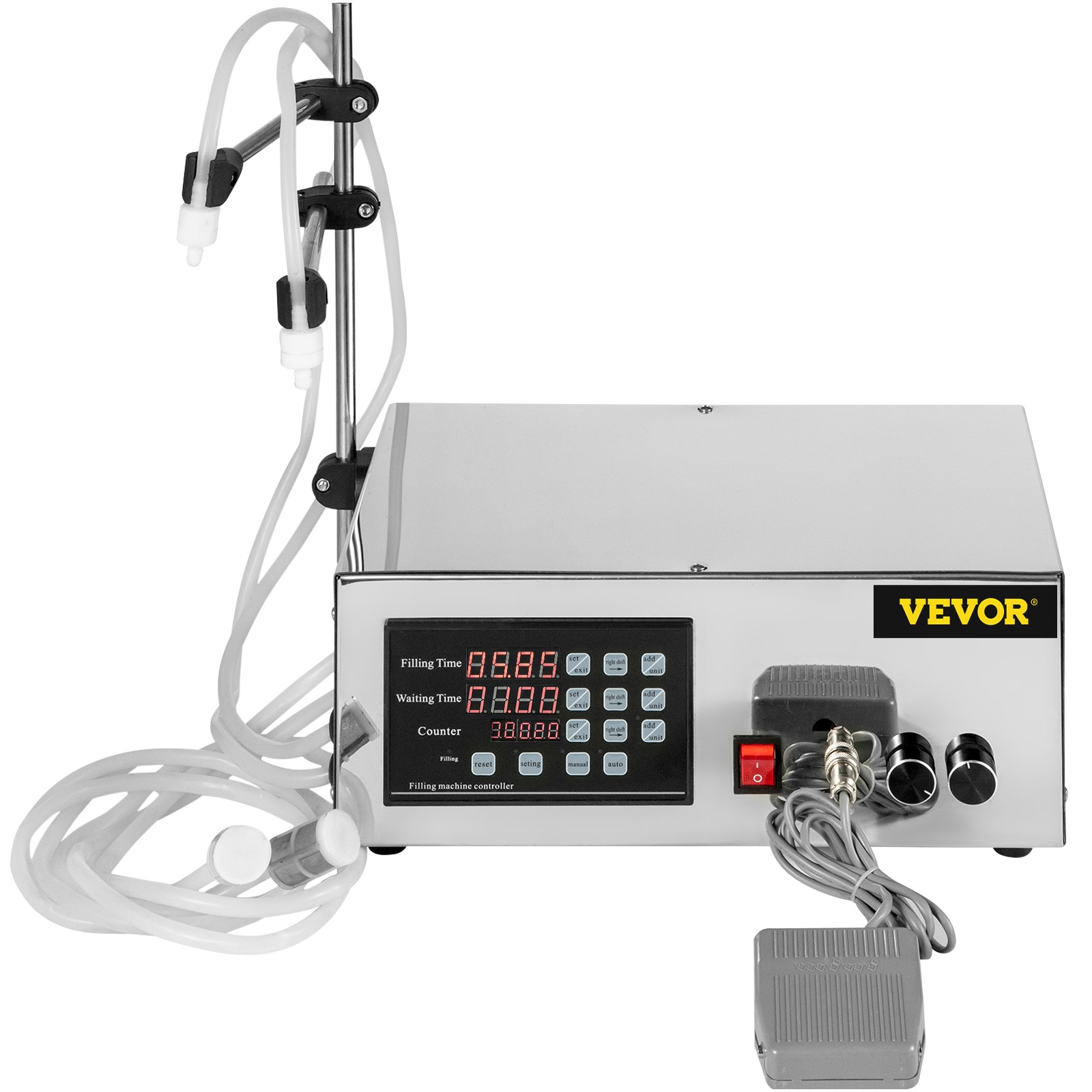 Riempitrice Liquidi Digitale A Doppio Ugello - Portata 3.7L/min, Per Bottiglie E Paste - Foto 6
