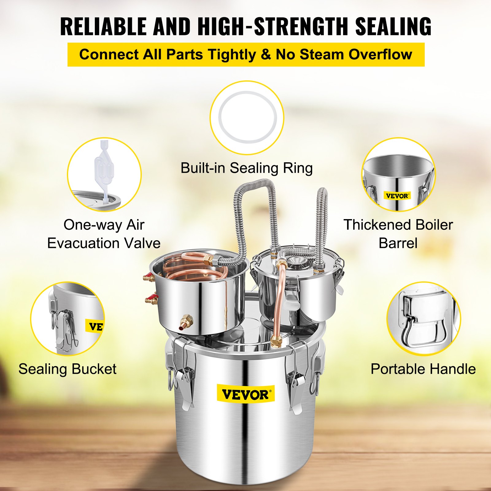 Vinglacé - Isolante per vino in acciaio INOX Stainless Steel
