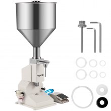 A02 空気圧 液体 ペースト充填機 5-50ML クリーム、シャンプー、化粧品用