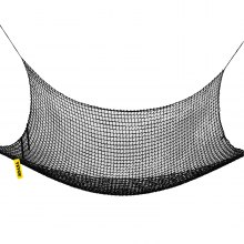 VEVOR Red de Escalada para Patio Poliéster 3,2x3,2 m Negro para Parque Infantil