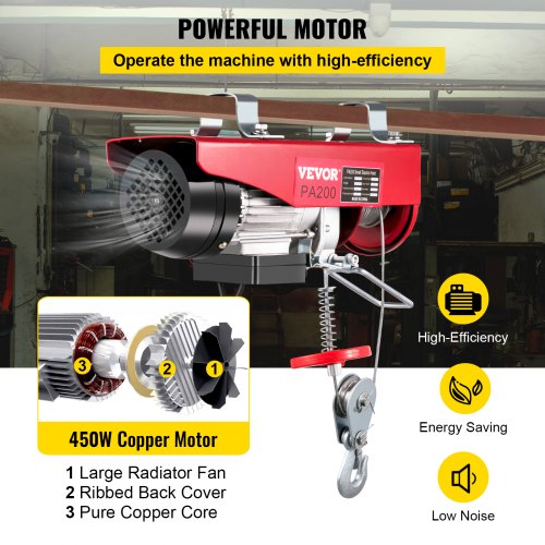 200kg 440lbs Brazo Para Polipasto Eléctrico Montaje En Pared Andamio Vevor Mx 2626