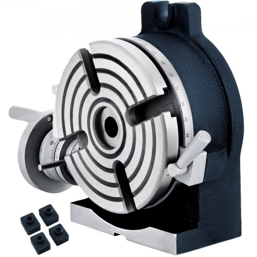 Verticale en horizontale ronde roterende werktafel Sectiediameter 150 mm afbeelding