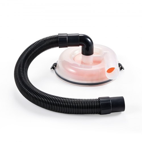 VEVOR Cycloon Stofafscheider Set met 50,8 & 63,5 mm Aansluitingen voor Stofzuigers, Cycloon Stofafscheider voor Nat/Droog Scheiding voor Werkplaatsen,
