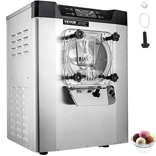 Commerciële hardijsmachine 3,5-4,4 UK Gallon/H roestvrijstalen ijsmachine afbeelding