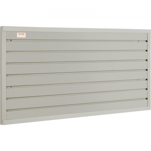 VEVOR set van 2 wandpaneel gereedschapswand 129,1 x 69,1 cm wandpaneel WPC gereedschapshouder organizer, lattenwand slatwall ophangbord ophangbord wandhouder ideaal voor werkplaats magazijn kelder werkbank garage afbeelding