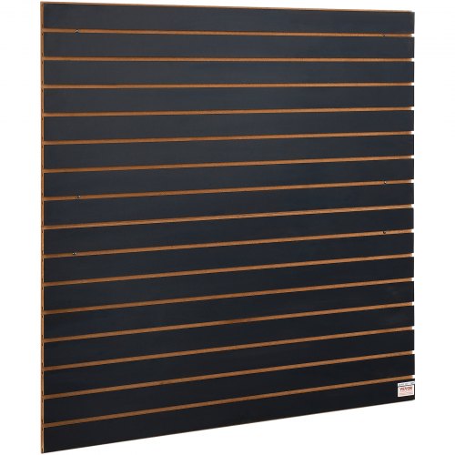 VEVOR Set van 2 Wandpanelen Gereedschapswand 129,1x129,1cm Wandpaneel MDF Gereedschapshouder Organizer, Slat Wall Slatwall Pegboard Wandmontage Ideaal