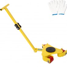 VEVOR Machines Skate Mover Industriële Scooter 3 T Pantserwielen van Staal en PU