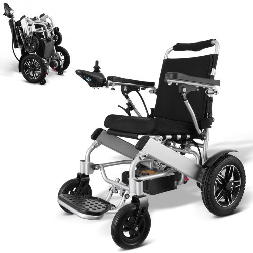 VEVOR opvouwbare elektrische rolstoel medische scooter 449,58 mm zitbreedte afbeelding