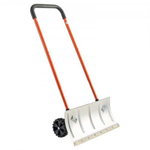 VEVOR Sneeuwschuiver op wielen 61cm Sneeuwschuiver Sneeuwruimer Metaal 90° afbeelding