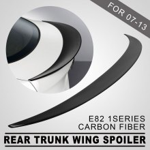 Voor 07-13 E82 1 Serie 2dr Coupe P Stijl Carbon Kofferbak Spoiler:
