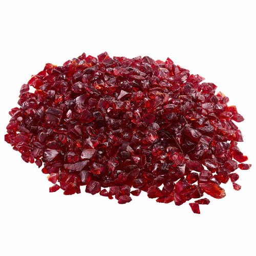 VEVOR Fire Glass Vuurkorf Glazen Stenen 4,5 kg 12-19 mm Glazen Stenen Haardglas Rood afbeelding
