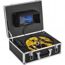 VEVOR 50M Waterdicht Afvoerpijp Riool Inspectie Camerasysteem 7" LCD 1000 TVL