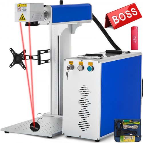 VEVOR Fiber Laser Markering Machine 30W Markering Gravier Fiber Laser Device afbeelding