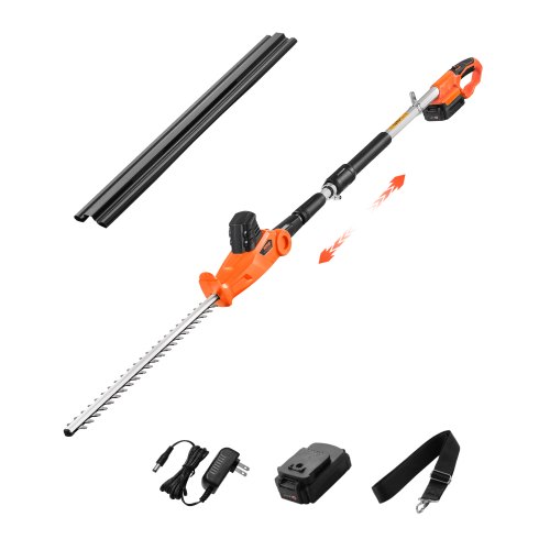 VEVOR Heggenschaar Draadloze Heggenschaar Elektrische Heggenschaar 1200rpm 51cm Mes afbeelding