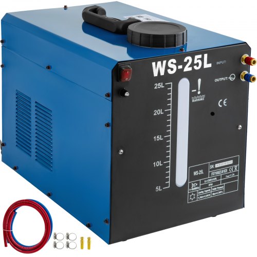Waterkoeler lasmachines 25L TIG inverter lasser koelsysteem industriële koeler 370W
