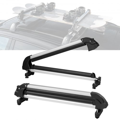 VEVOR ski- en snowboardimperiaal 80cm Universeel skidrager autodak afbeelding