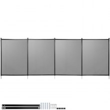 VEVOR zwembad hekwerk hek zwembad hekwerk hek kindveilig 1.2x21.9m