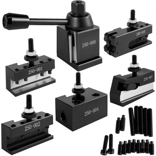 Vevor Snelwissel-gereedschapshouder Quick Change Tool Post Houder Kit 250-000