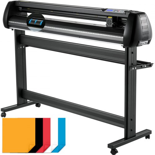 VEVOR Snijplotter Vinylsnijder Vinyl Cutter Plottermachine 1350 mm Foliesnijder SignMaster Decal Makerset afbeelding