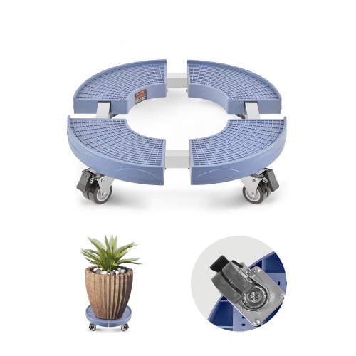 VEVOR Afvalbakkar rond 380-580mm verstelbaar 181,4kg afbeelding